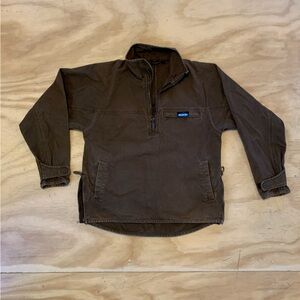 Kavu Canvas Quarter Zip Medium
